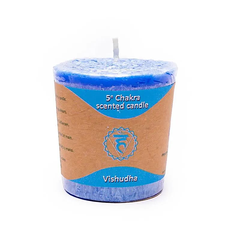 Vishuddha Scented votive candle 5th chakra